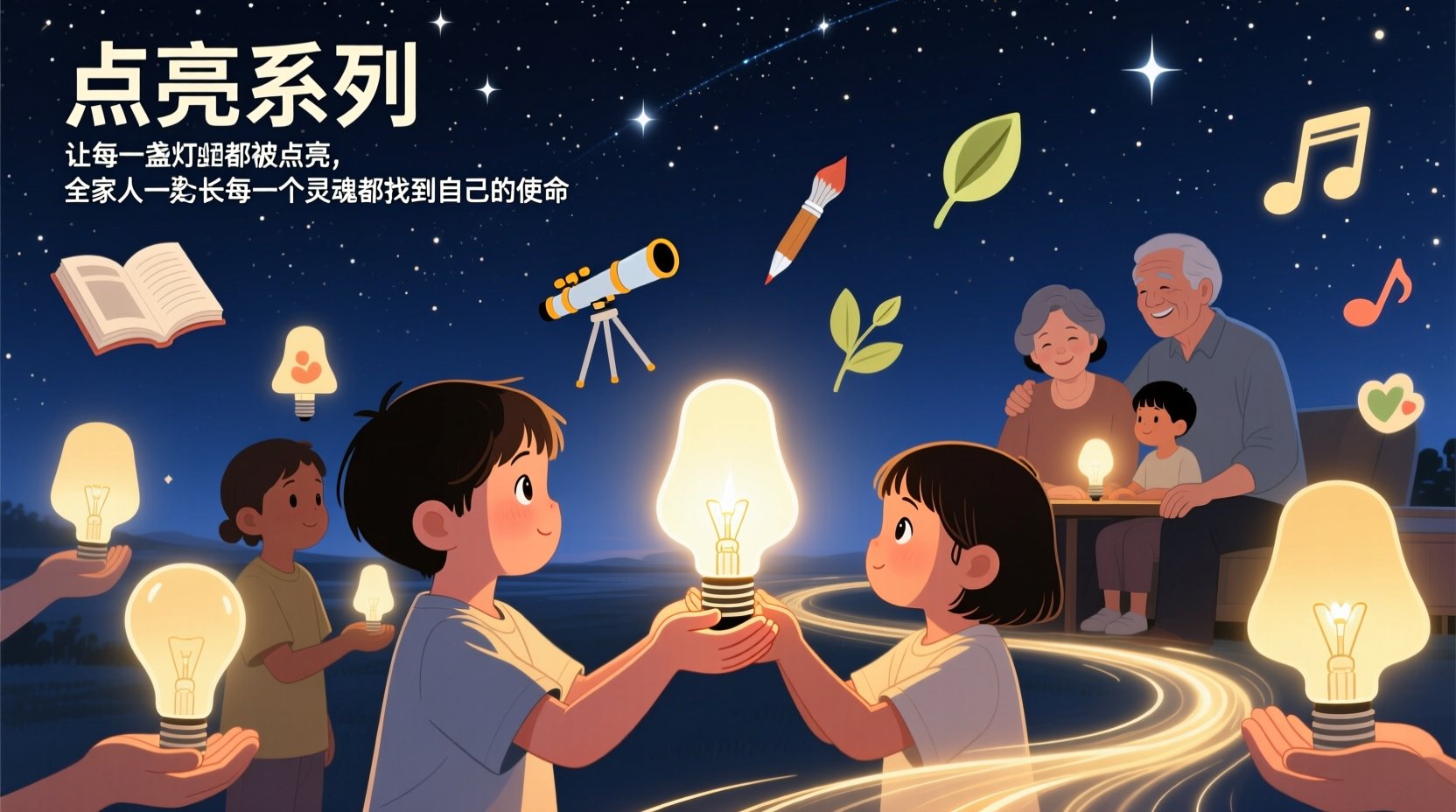 点亮系列的核心理念