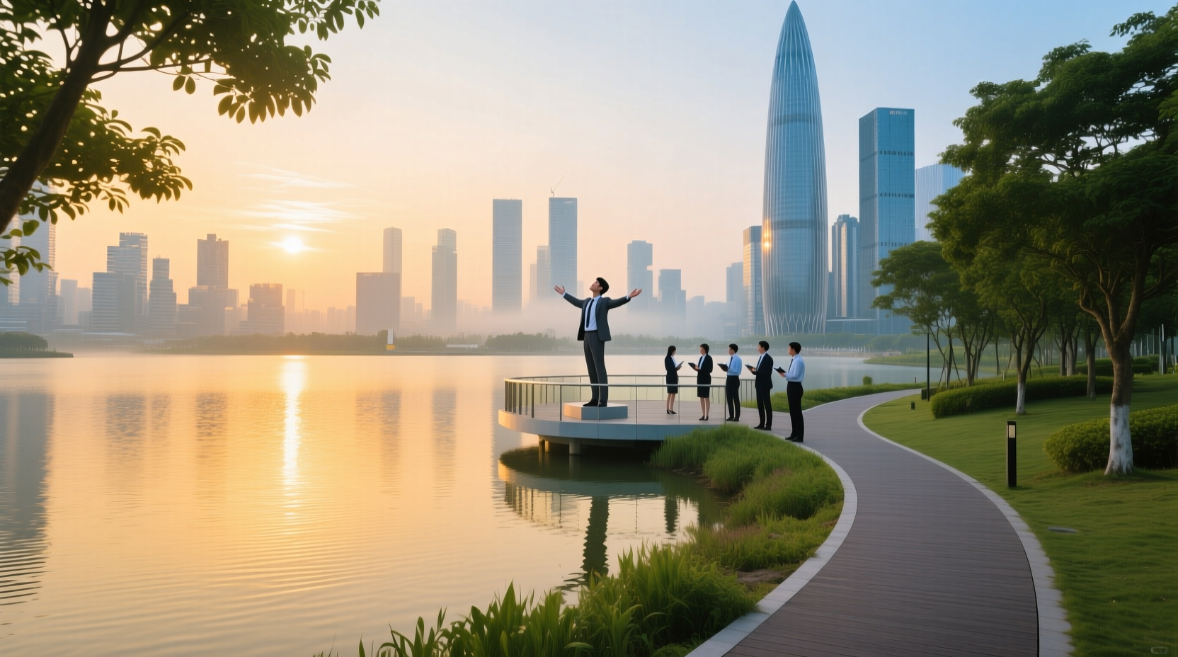 晨曦启程·人才公园
